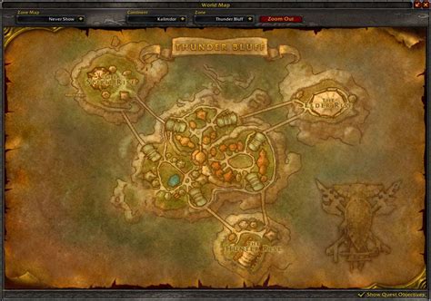 valley of honor wow|thunder bluff map.